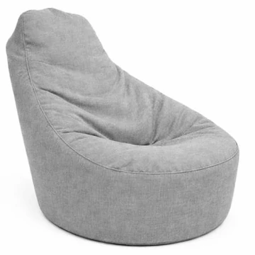 XL beltéri LazyKing babzsákfotel - szürke