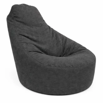 XL beltéri LazyKing babzsákfotel - sötétszürke