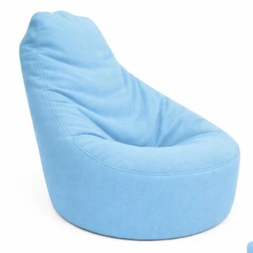 XL beltéri LazyKing babzsákfotel - sky blue 