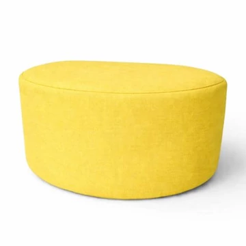 Puffino lábtartó babzsákhoz és fotelhez citromsárga színben