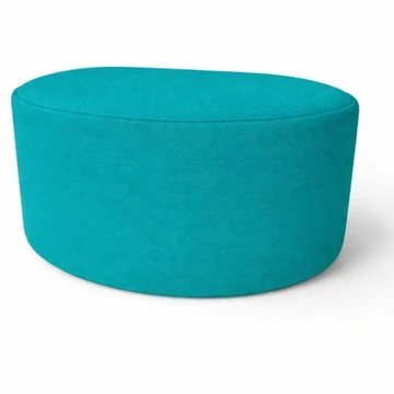 Puffino lábtartó babzsákhoz és fotelhez pávakék színben