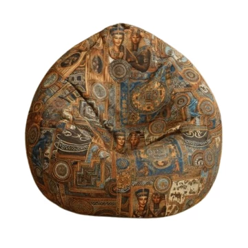 Nefertiti Egyiptom mintás XL babzsákfotel