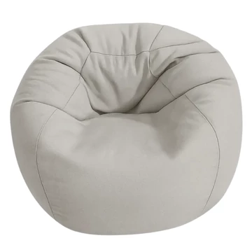 XL babzsákfotel szürke színben – nagy babzsákfotel felnőtteknek