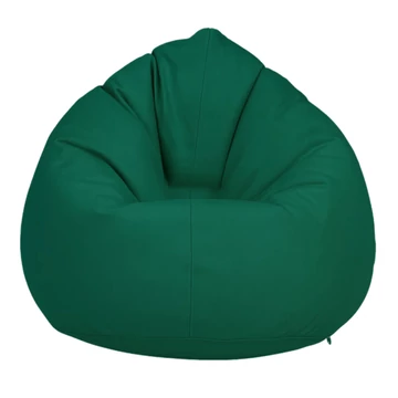 XL méretű kültéri babzsákfotel – sötétzöld