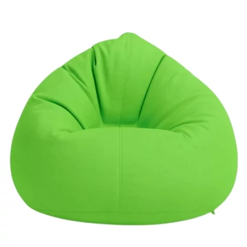 Világos zöld kültéri babzsákfotel vízlepergető huzattal – LazyBag