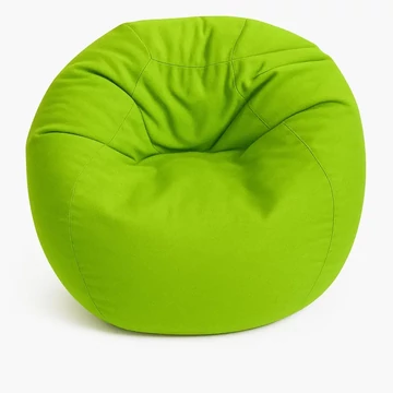 Világoszöld XL méretű babzsákfotel 