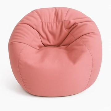 Pink XL méretű babzsákfotel 