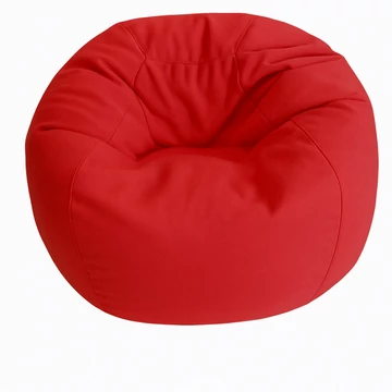 Piros XL méretű babzsákfotel 