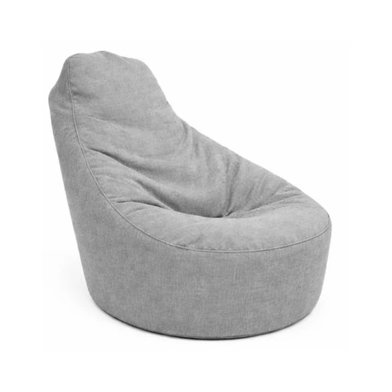 XL beltéri LazyKing babzsákfotel - szürke