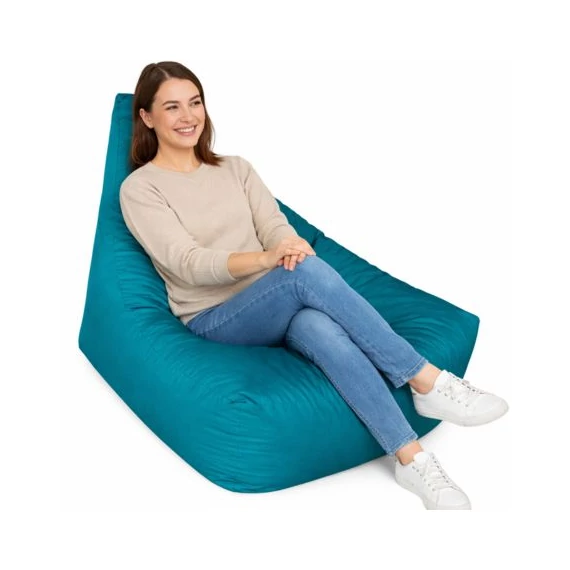 XXL LazyPool babzsákfotel - pávakék