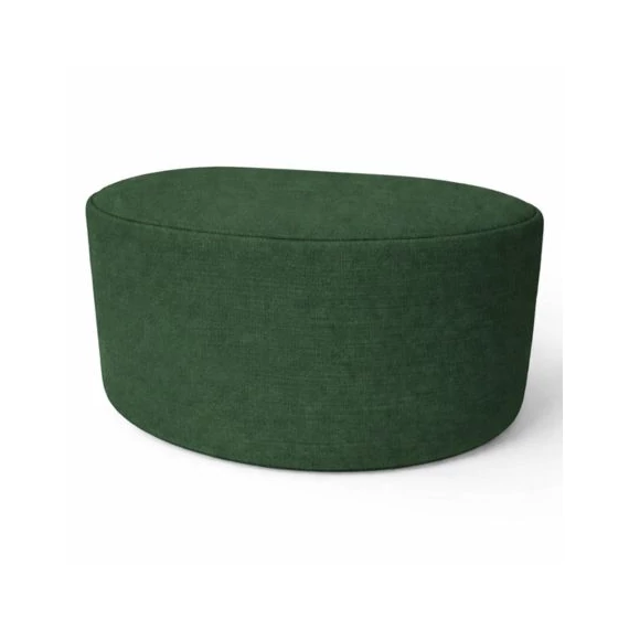 Puffino lábtartó babzsákhoz és fotelhez sötétzöld színben