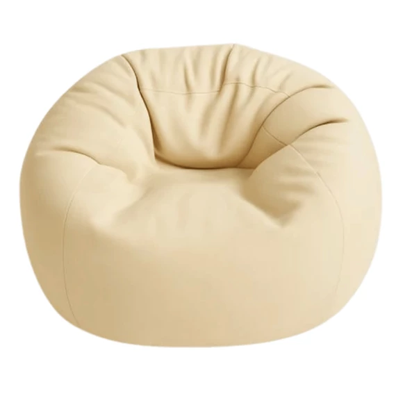 XL babzsákfotel (krém) - nagy babzsákfotel felnőtteknek