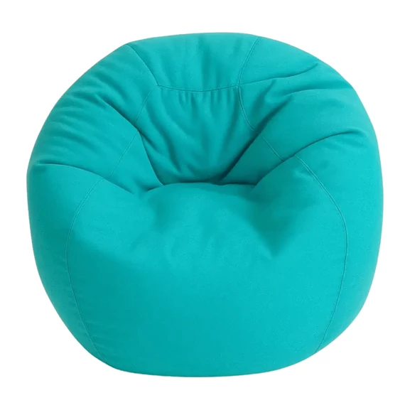 XL babzsákfotel türkizkék színben – nagy babzsákfotel felnőtteknek