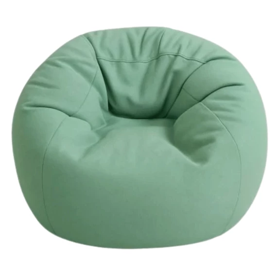 XL méretű beltéri babzsákfotel - türkizzöld 