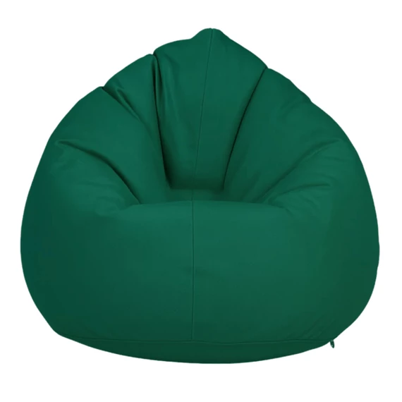 XL méretű kültéri babzsákfotel – sötétzöld
