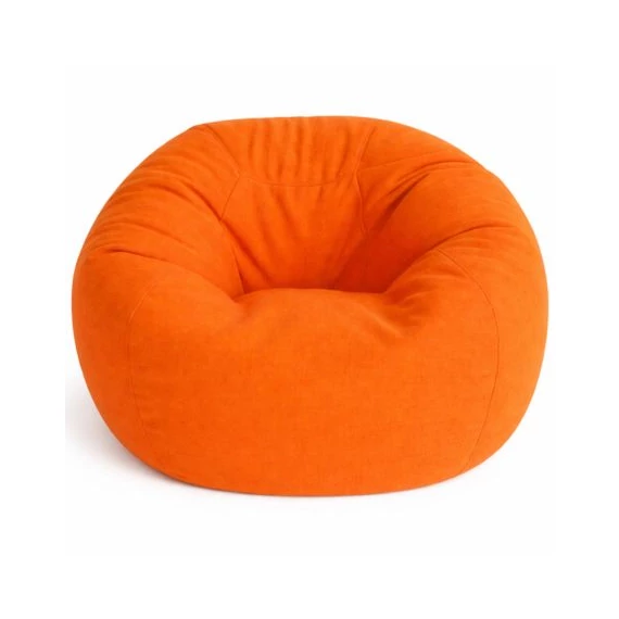 Narancs beltéri babzsákfotel XL méretben, prémium EPS töltettel
