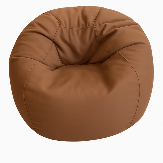 Barna XL méretű babzsákfotel 