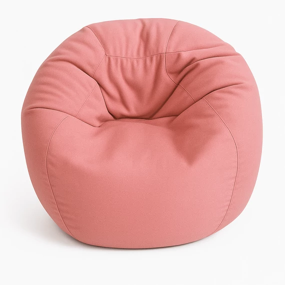 Pink XL méretű babzsákfotel 